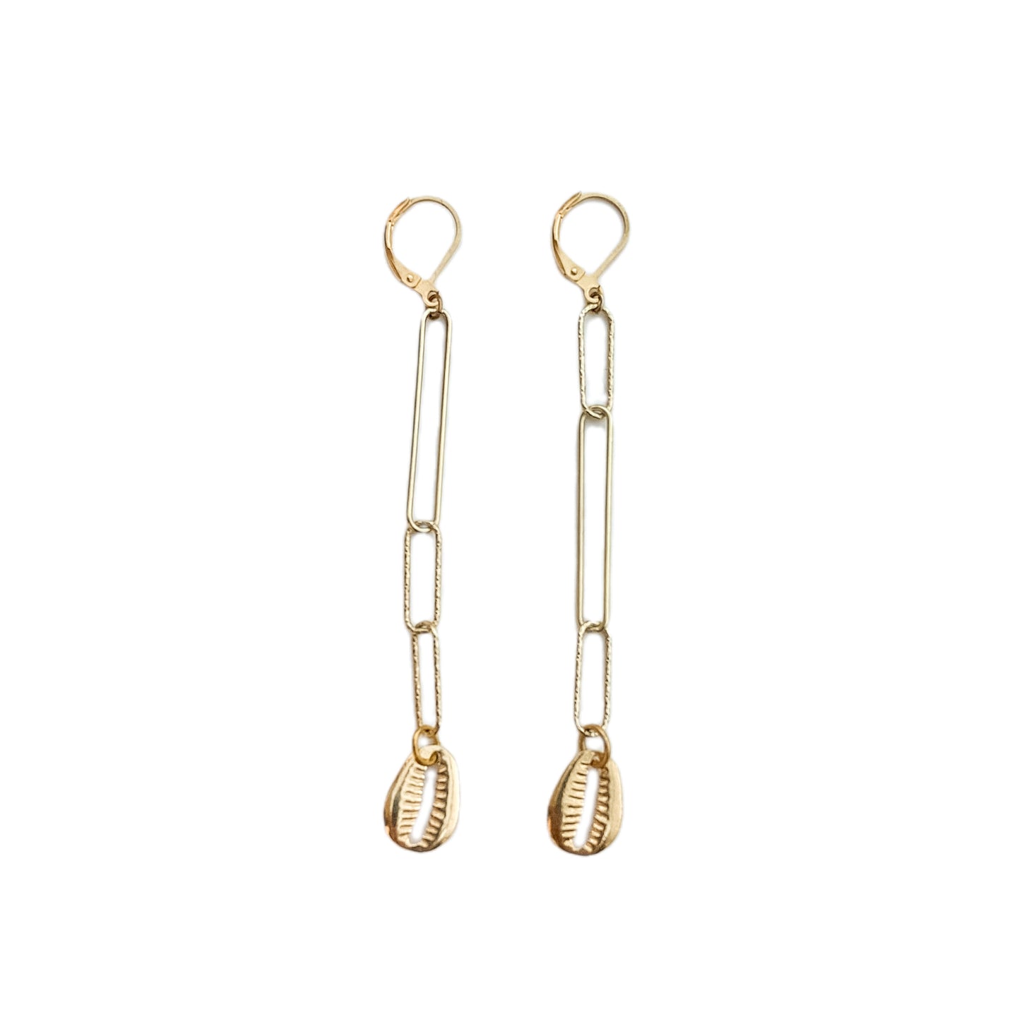 SEASHELLS "Cowrie" EARRINGS